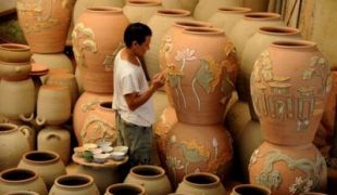 Bat Trang Pottery Village